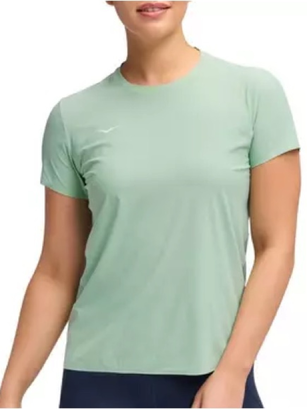 HOKA Airolite 2.0 T-shirt SMALL (Jadeite/Mint Green)